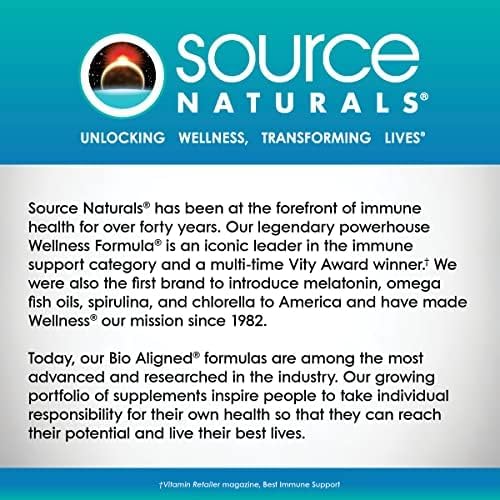 Source Naturals Sleep Science NightRest with Melatonin - BioAligned MultiNutrient & Herb Complex, for Rest & Relaxation Support* - 100 Tablets