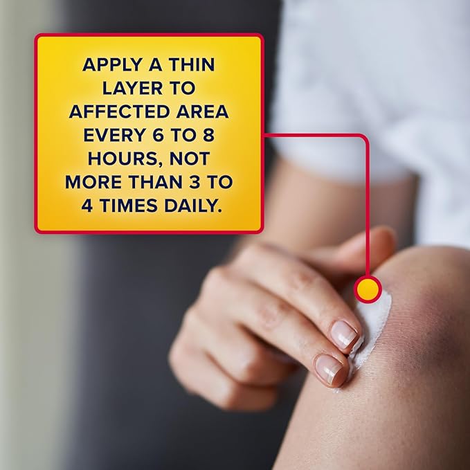 Aspercreme Lidocaine Pain Relief Cream Soothes Aggravated Nerves, Numbing Topical Analgesic with Max-Strength 4% Lidocaine & Moisturizing Aloe, 4.3 Oz.