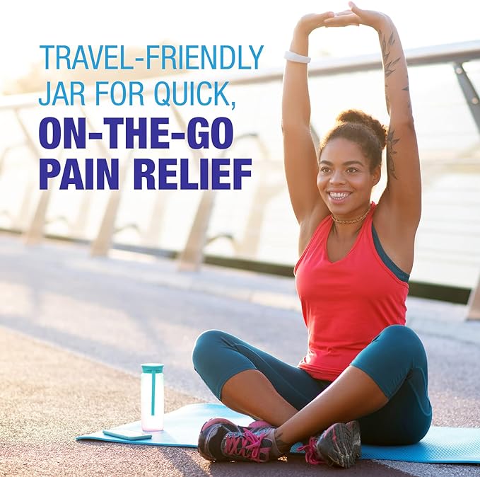 Blue Goo Pain Relieving Gel – FSA & HSA Eligible, for Back, Neck, Muscle, and Joint Pain, Fast-Acting Cooling and Soothing Relief with 100% Pure Emu Oil, 4 oz (2 Pack)