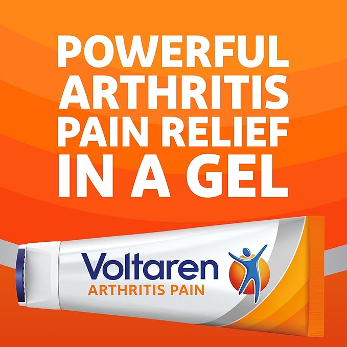 Voltaren Arthritis Pain Gel for Powerful Topical Arthritis Pain Relief with Diclofenac, No Prescription Needed - 1.7 oz/50 g Tube