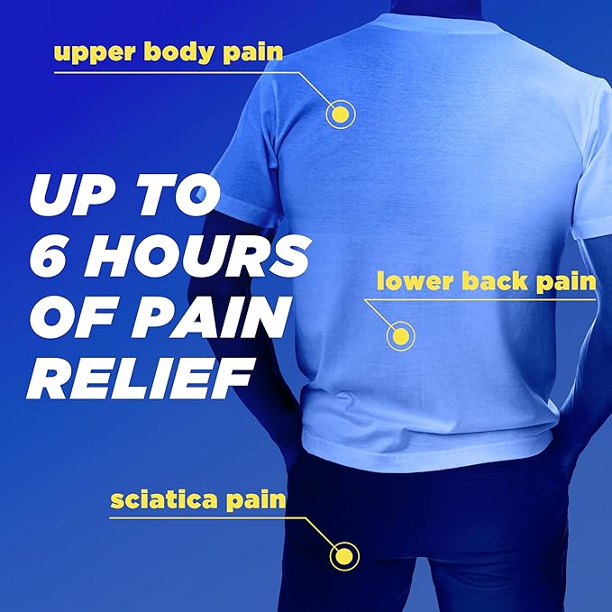 Backaid Max Relief Caplets, Aspirin-Free Pain Relief from Backache, Sciatica and Leg Pain, Long-Lasting 6 Hour Formula, Analgesic/Diuretic, 38 Count
