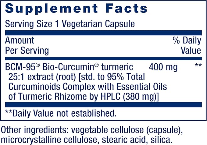 Life Extension Super Bio-Curcumin Turmeric Extract – Highly-Absorbable Curcumin for Whole-Body Health Support – Gluten-Free, Non-GMO, Vegetarian – 60 Vegetarian Capsules