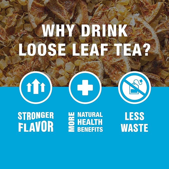 Tiesta Tea Maui Mango | Loose Leaf | Mango Pineapple Herbal Tea | Premium Non-Caffeinated Fruit Blend | Makes Hot or Iced & Brews Up to 50 Cups | 5.5 Ounce Refillable Tin