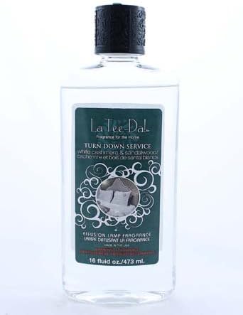 La-Tee-Da Effusion and Fragrance Lamp Oil Refills - 16 oz - Turn Down Service