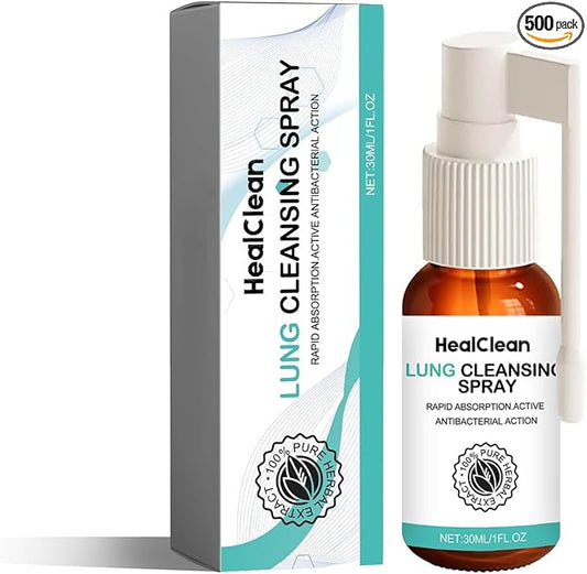(1PCS) HealClean Lung Cleansing S Pray, Herbal Lung Cleansing S Pray