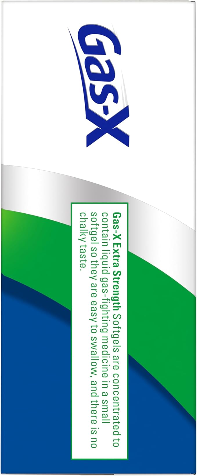 Gas-X Extra Strength Gas Relief Softgels with Simethicone 125 mg - 50 Count