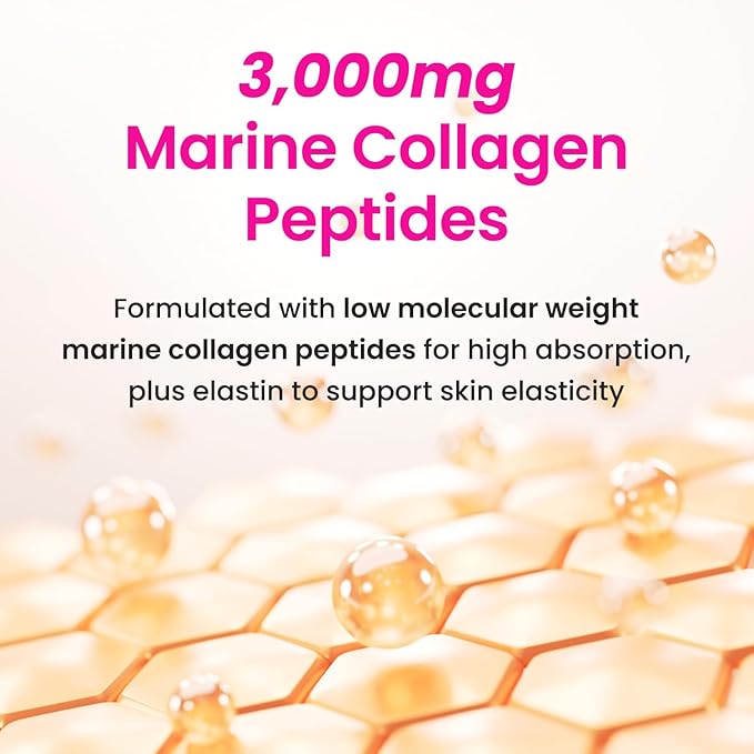 CJ Wellcare Innerb Glowshot Collagen (10.1 fl oz, 6 Servings) - Marine Liquid Collagen for Women, 3,000mg Collagen Peptides, Collagen Shots for High Absorption, Hair, Skin & Nails Supplement