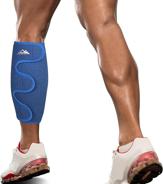 supregear Calf Support Brace, Adjustable Comfortable Compression Calf Wrap Sleeve for Muscle Swelling Hiking Training