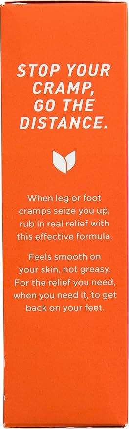 Hyland's Leg Cramps Ointment, Arnica Gel Leg Cramp Relief, Natural Relief of Calf, Leg and Foot Cramp, 2.5 oz