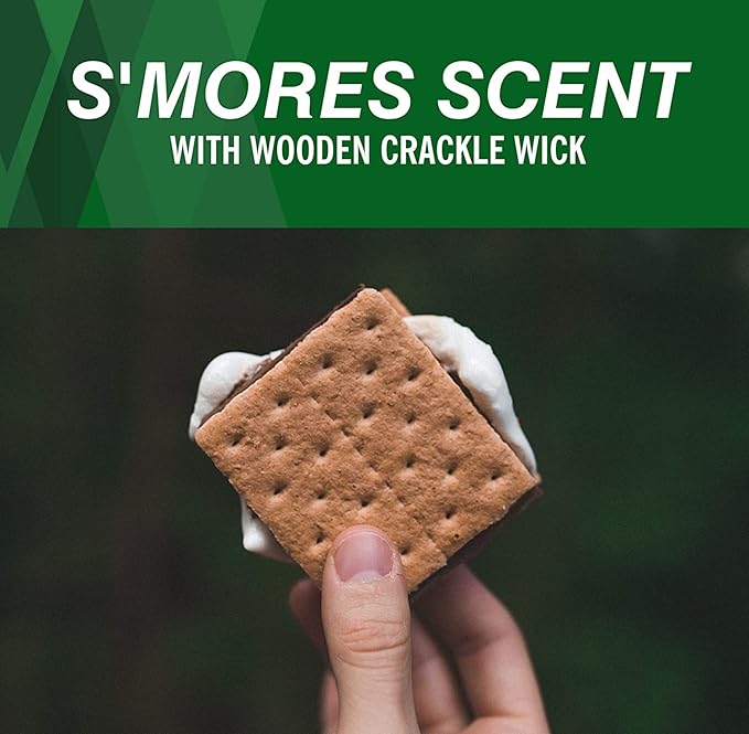 Coleman Scented Outdoor Citronella Candle with Wooden Crackle Wick - 6 oz (Pack of 6)