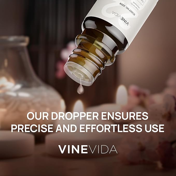 VINEVIDA [0.33oz] Scent No.1004 Inspired By Wynn Hotel Fragrance Oil for Candle and Soap Making - Made in USA Natural Candle Scents