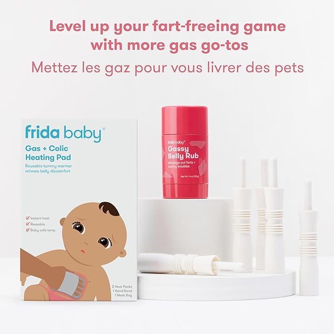 Frida Baby Windi Gas Passer, Baby Gas Relief and Colic Baby Relief, Naturally Realease Constipation, 10 Count (Pack of 2)