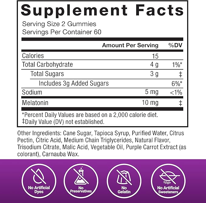 Force Factor Somnapure Gummies with Melatonin for Adults, Non-Habit-Forming Sleep Aid Supplement for Deep Sleep, Stay Asleep Longer, Wake Up Refreshed, Dream Berry Flavor, 360 Gummies (Pack of 3)