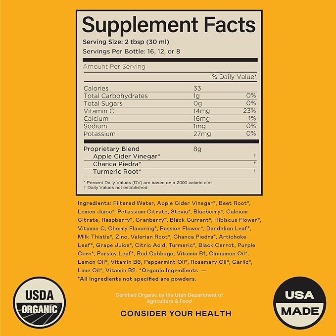 Gallbladder Complete 8oz - Natural Organic Liquid Gallstones Cleanse, Support, & Sludge Formula Supplement